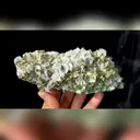 Natural Flaky Calcite Coexist With Pyrite and  Quartz comes from Fujian，China  155*55*40MM - image 1