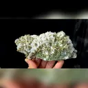 Natural Flaky Calcite Coexist With Pyrite and  Quartz comes from Fujian，China  155*55*40MM - image 2