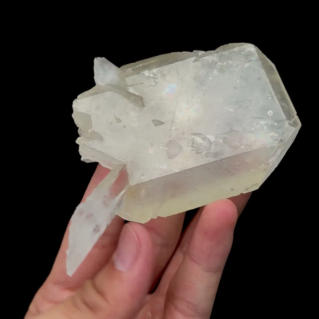 Natural Flaky Fluorite and Crystal Mineral Specimen,High Quality Specimen,ZHEJIANG,CHINA(88*66*17mm) - image 2