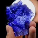 Natural Floating Purple Fluorite on Matrix Mineral Specimen,High Quality Specimen,XINJIANG,CHINA(60*47*20mm) - image 2