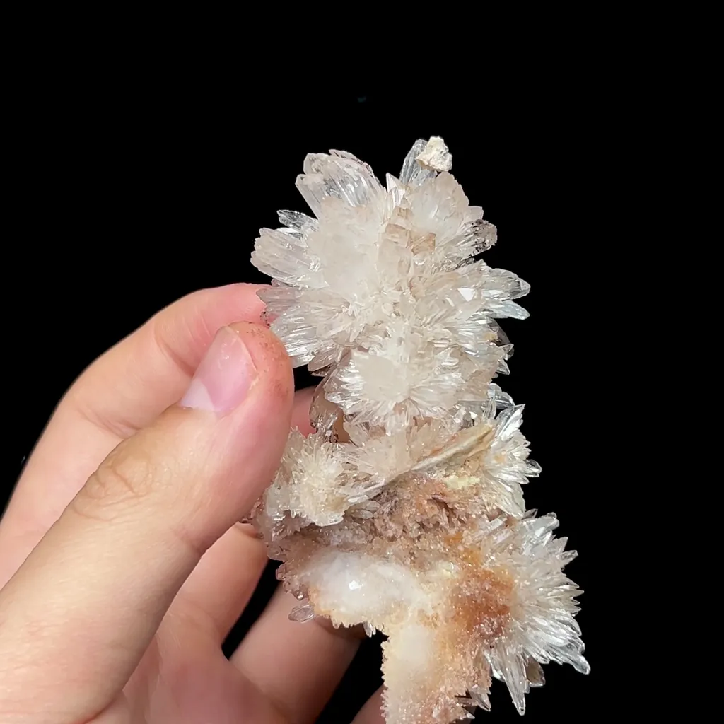 Natural Floral Gypsum Mineral Specimen,High Quality Specimen,GUIZHOU,CHINA(45*90*45mm) - image 3