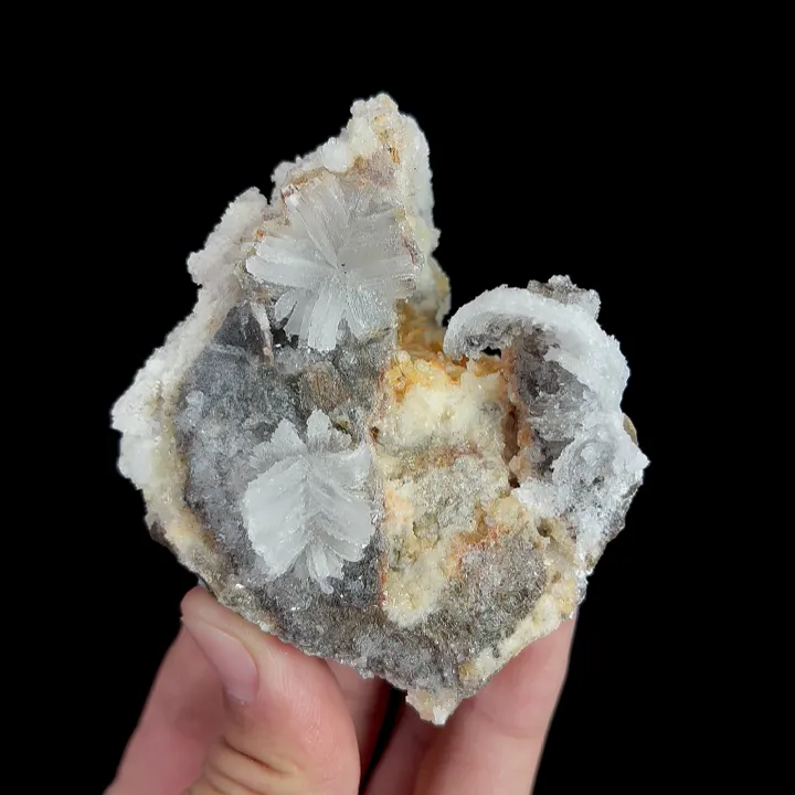 Natural Flower-Shaped Gypsum, Mineral Specimen:Guizhou,China (70*70*50MM) - image 4