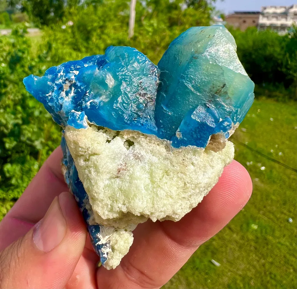 Natural Fluorescent Afghanite - image 3