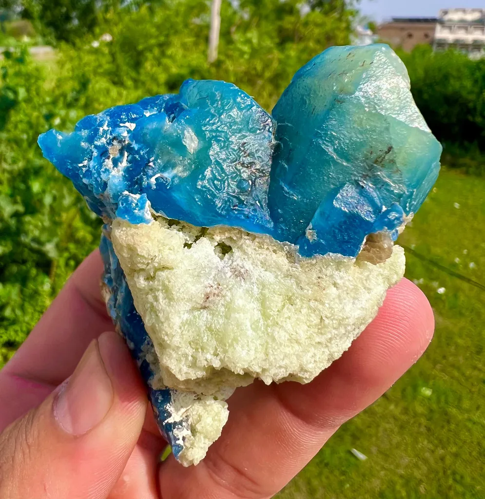 Natural Fluorescent Afghanite - image 2