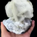 Natural Fluorescent Flower-like Calcite and Crystal Coexist comes from Fujian,China 115*100*150MM - image 3