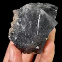 Natural Fluorite and Bismuthinite, Mineral Specimen: Yaogangxian,Hunan (50*55*50MM) - image 3
