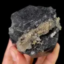 Natural Fluorite and Bismuthinite, Mineral Specimen: Yaogangxian,Hunan (50*55*50MM) - image 7