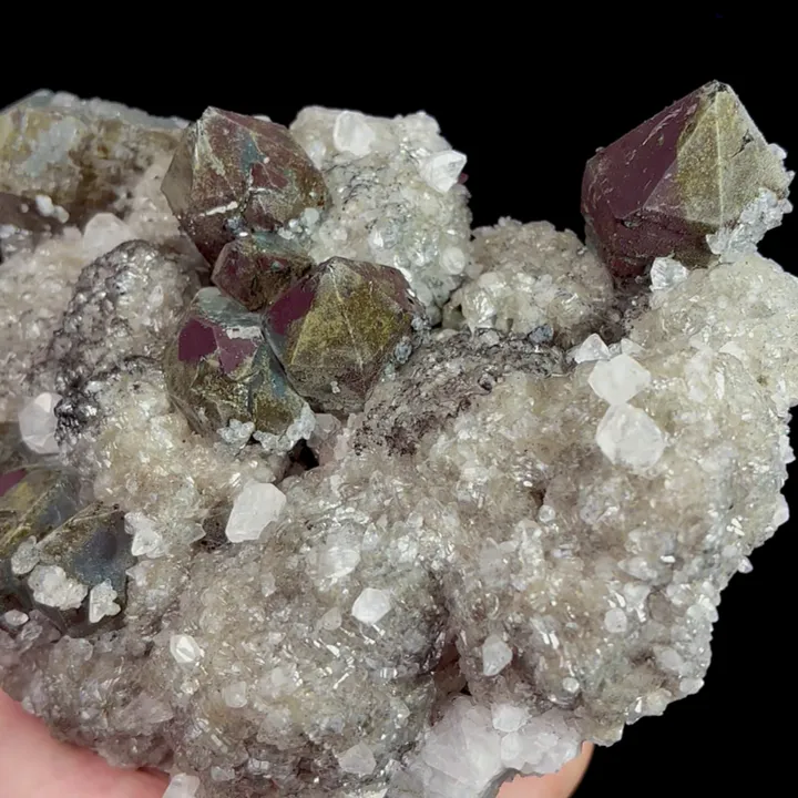 Natural Fluorite and Calcite, Mineral Specimen:Daye,Hubei (160*130*50MM) - image 3
