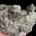 Natural Fluorite and Calcite, Mineral Specimen:Daye,Hubei (160*130*50MM) - image 3