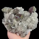 Natural Fluorite and Calcite, Mineral Specimen:Daye,Hubei (160*130*50MM) - image 5
