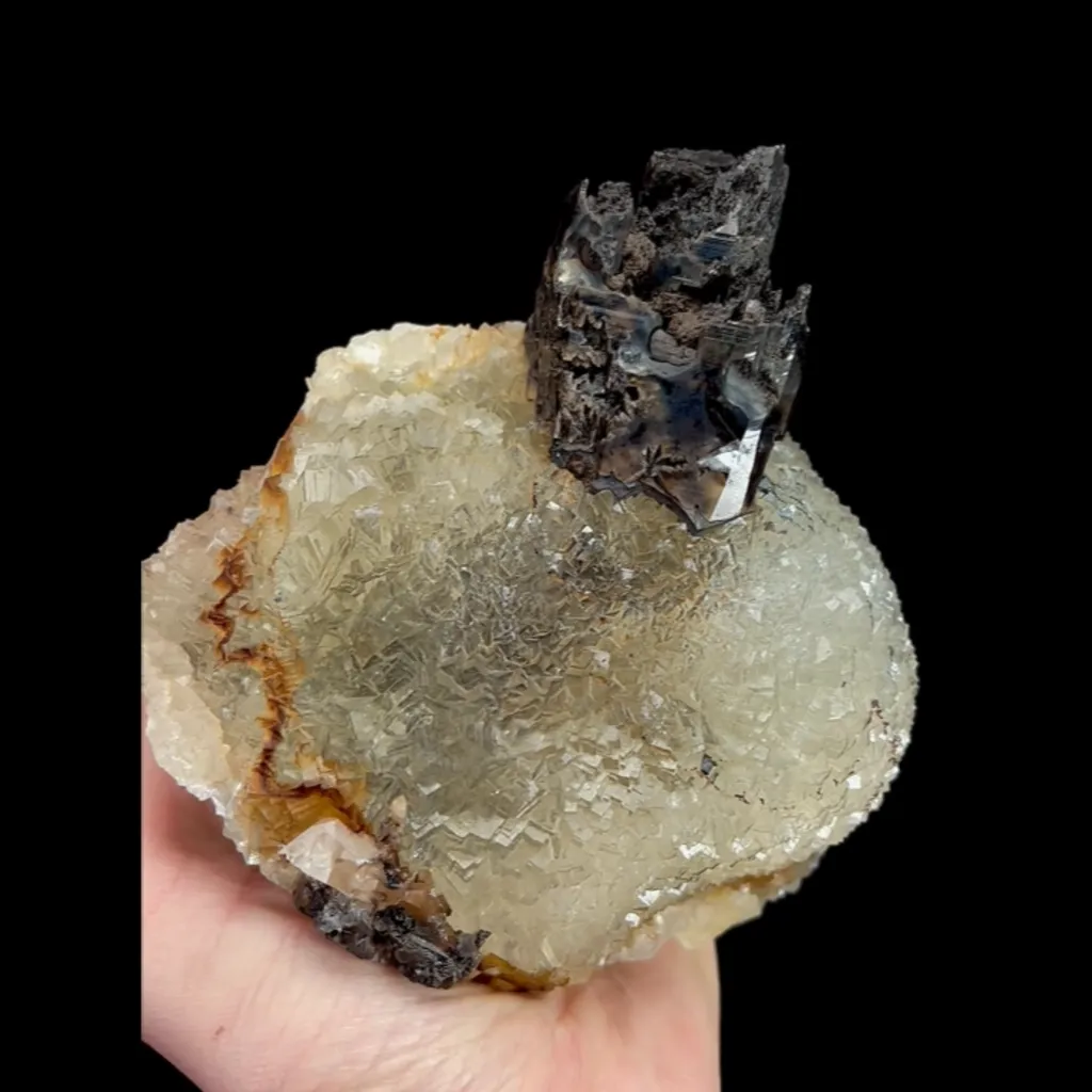Natural Fluorite and Calcite, Mineral Specimen:Fujian,China (130*95*105MM) - image 4