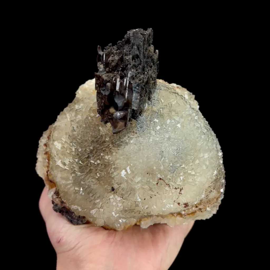 Natural Fluorite and Calcite, Mineral Specimen:Fujian,China (130*95*105MM) - image 2