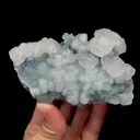 Natural Fluorite and Calcite Mineral Specimen,High Quality Specimen,FUJIAN,CHINA(100*70*40mm) - image 2