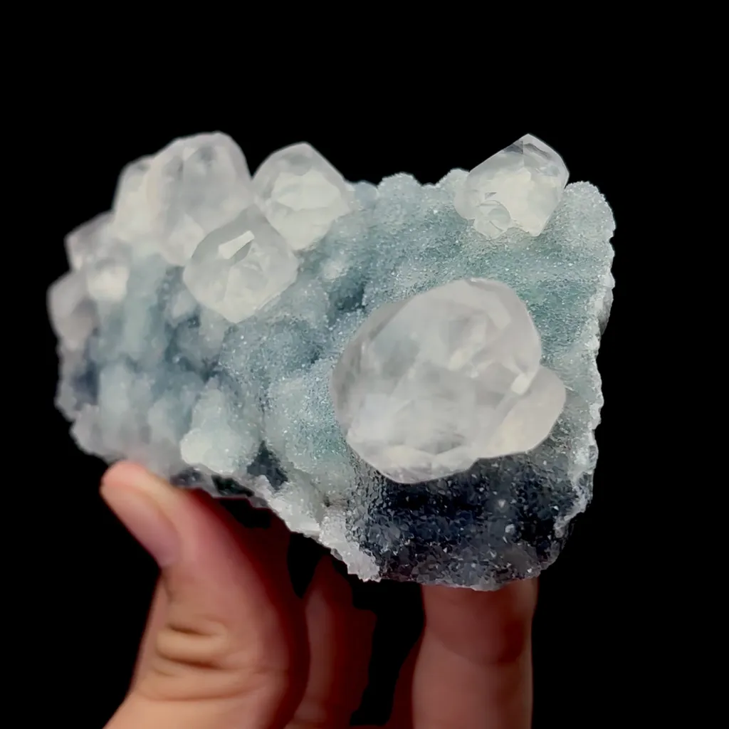 Natural Fluorite and Calcite Mineral Specimen,High Quality Specimen,FUJIAN,CHINA(105*54*34mm) - image 3