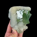 Natural Fluorite and Calcite, Mineral Specimen:Xianghualing,Hunan (80*95*80MM) - image 2