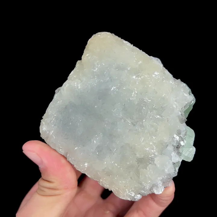 Natural Fluorite and Calcite, Mineral Specimen:Xianghualing,Hunan (80*95*80MM) - image 4