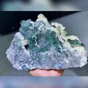 Natural Fluorite and Calcite Symbiosis comes from Fujian,China 220*150*100MM - image 1