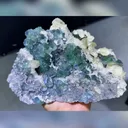 Natural Fluorite and Calcite Symbiosis comes from Fujian,China 220*150*100MM - image 2