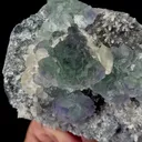 Natural Fluorite and Calcite Symbiosis Mineral Specimen,High Quality Specimen,FUJIAN,CHINA(95*70*40mm) - image 3