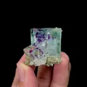 Natural Fluorite and Mica Mineral Specimen,High Quality Specimen,YAO GANG XIAN,HUNAN,CHINA(37*34*31mm) - image 4