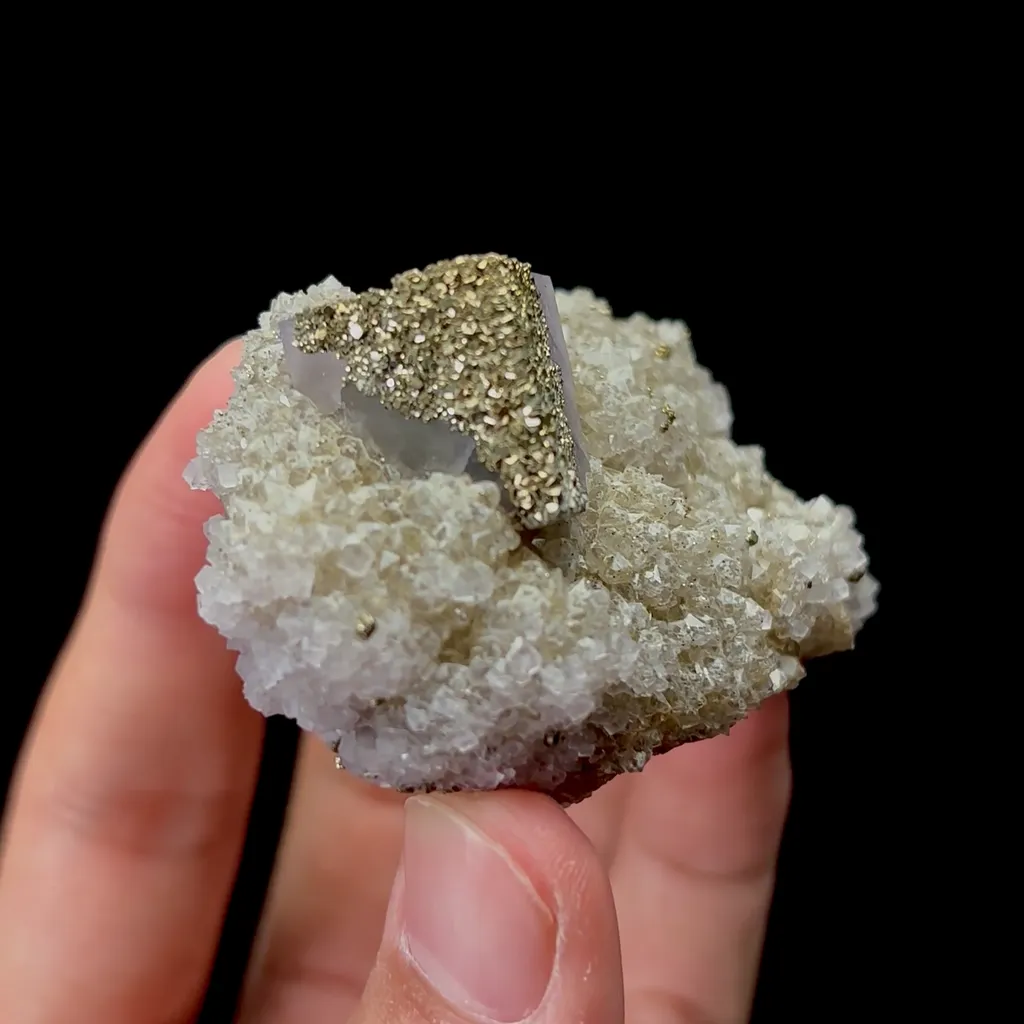 Natural Fluorite and Pyrite and Calcite Mineral Specimen,High Quality Specimen,FUJIAN,CHINA(65*43*30mm) - image 6