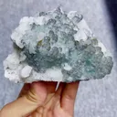 Natural Fluorite and Pyrite and Calcite Symbiosis comes from Fujian,China 110*75*55MM - image 3