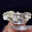Natural Fluorite and Pyrite and Calcite Symbiosis comes from Yaogangxian,Hunan 90*35*35MM - image 5