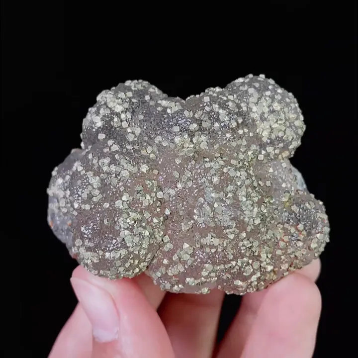 Natural Fluorite and Pyrite, Mineral Specimen: Jiangxi,China (60*45*25MM) - image 4