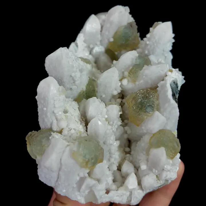 Natural Fluorite and Quartz Cluster, Mineral Specimen: Inner Mongolia,China (80*135*80MM) - image 3