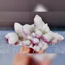Natural Fluorite and Quartz Cluster Symbiosis comes from Inner Mongolia,China 135*85*55MM - image 1