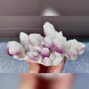Natural Fluorite and Quartz Cluster Symbiosis comes from Inner Mongolia,China 135*85*55MM - image 2
