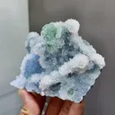 Natural Fluorite and Quartz coexist comes from Fujian,China 105*55*75MM - image 1