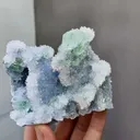 Natural Fluorite and Quartz coexist comes from Fujian,China 105*55*75MM - image 2
