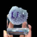 Natural Fluorite and Quartz Coexist comes from Zhejiang 55*35*30MM - image 4