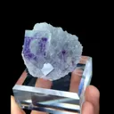 Natural Fluorite and Quartz Coexist comes from Zhejiang 55*35*30MM - image 6