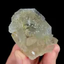 Natural Fluorite and Quartz, Mineral Specimen:Fujian,China (50*40*40mm) - image 2