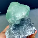 Natural Fluorite and Quartz Symbiosis comes from Fujian,China 80*60*105MM - image 3