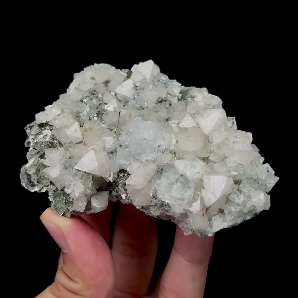 Natural Fluorite and Scheelite Mineral Specimen,High Quality Specimen,YAO GANG XIAN,HUNAN,CHINA(88*59*33mm) image
