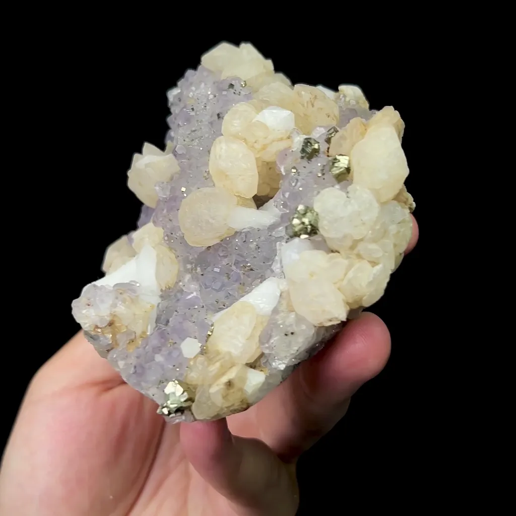 Natural Fluorite Calcite and Pyrite Mineral Specimen,High Quality Specimen,FUJIAN,CHINA(90*100*45mm) - image 7