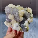 Natural Fluorite Calcite and Pyrite Mineral Specimen,High Quality Specimen,FUJIAN,CHINA(90*100*45mm) - image 5
