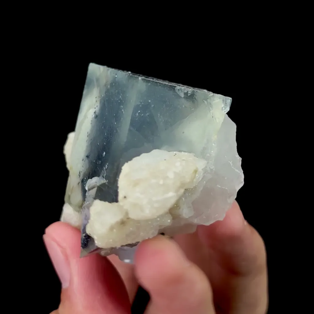 Natural Fluorite Calcite and Quartz Mineral Specimen,High Quality Specimen,YAO GANG XIAN,HUNAN,CHINA(55*50*30mm) - image 2