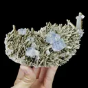 Natural Fluorite Goethite and Quartz Mineral Specimen,High Quality Specimen,CHENZHOU,HUNAN,CHINA(138*74*68mm) - image 4