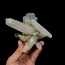 Natural Fluorite Mica Quartz and Arsenopyrite Mineral Specimen,High Quality Specimen,YAO GANG XIAN,HUNAN,CHINA(115*56*115mm) - image 1