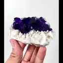 Natural Fluorite on Matrix and Dolomite Mineral Specimen,High Quality Specimen,XINJIANG,CHINA(85*56*34mm) - image 3