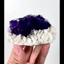 Natural Fluorite on Matrix and Dolomite Mineral Specimen,High Quality Specimen,XINJIANG,CHINA(85*56*34mm) - image 2
