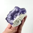 Natural Fluorite on Matrix Mineral Specimen,High Quality Specimen,NORTHWEST CHINA(80*64*44mm) - image 4