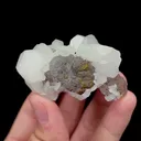 Natural Fluorite Pyrite and Calcite Mineral Specimen,High Quality Specimen,FUJIAN,CHINA(60*37*28mm) - image 3