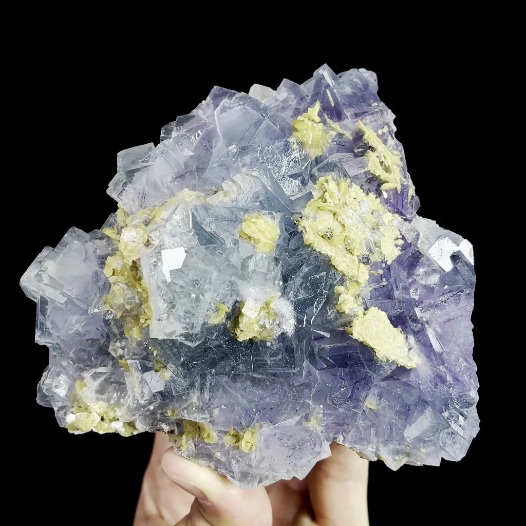 Natural Fluorite Pyrrhotite and Siderite Mineral Specimen,High Quality Specimen,INNER MONGOLIA,CHINA(117*114*59mm) - image 3