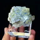 Natural Fluorite Quartz and Pyrite Coexist comes from Yaogangxian, Hunan 60*45*35MM - image 1