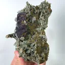Natural Fluorite, Quartz and Pyrite, Mineral Specimen:Yaogangxian,Hunan (120*90*40MM) - image 6